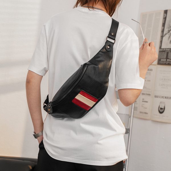 Men And Women Couple Travel Simple Fashion Men's Waist Bag Riding