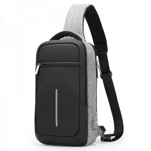 Men's Bags Shoulder Messenger Bag Tide Brand Student School Bag Sports Canvas Chest Bag Male Korean Waist Bag Backpack